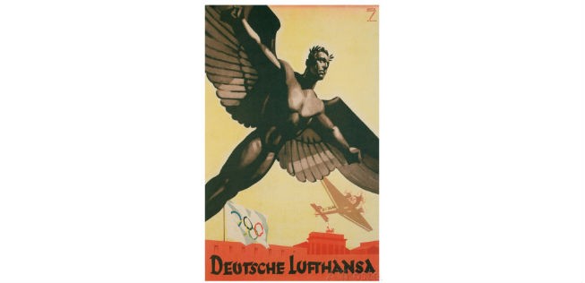 So machte die Lufthansa zu den Olympischen Spielen in Berlin Lust auf das Großevent.
