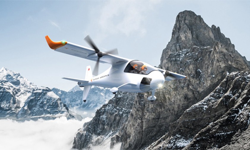 Visualisierung der Aero 2: Geplant ist eine Spitzengeschwindigkeit von 320 Kilometern pro Stunde.