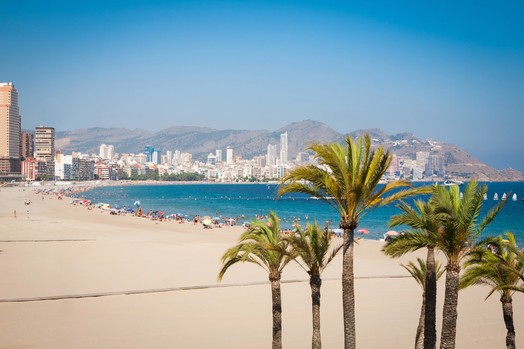 Strand von Benidorm