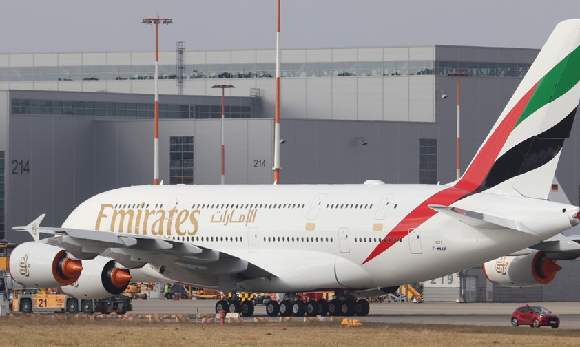 Der zweitletzte Emirates-A380: Nur noch einer verbleibt zur Auslieferung.