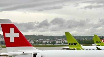 Flugzeuge von Air Baltic und Swiss in Zürich: Künftig wohl seltener gemeinsam zu sehen.