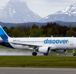 discover airlines airbus a320 bodo