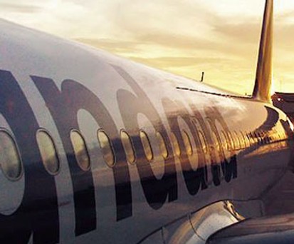 Maschine von Mandala Airlines: Bald ist es aus und vorbei.