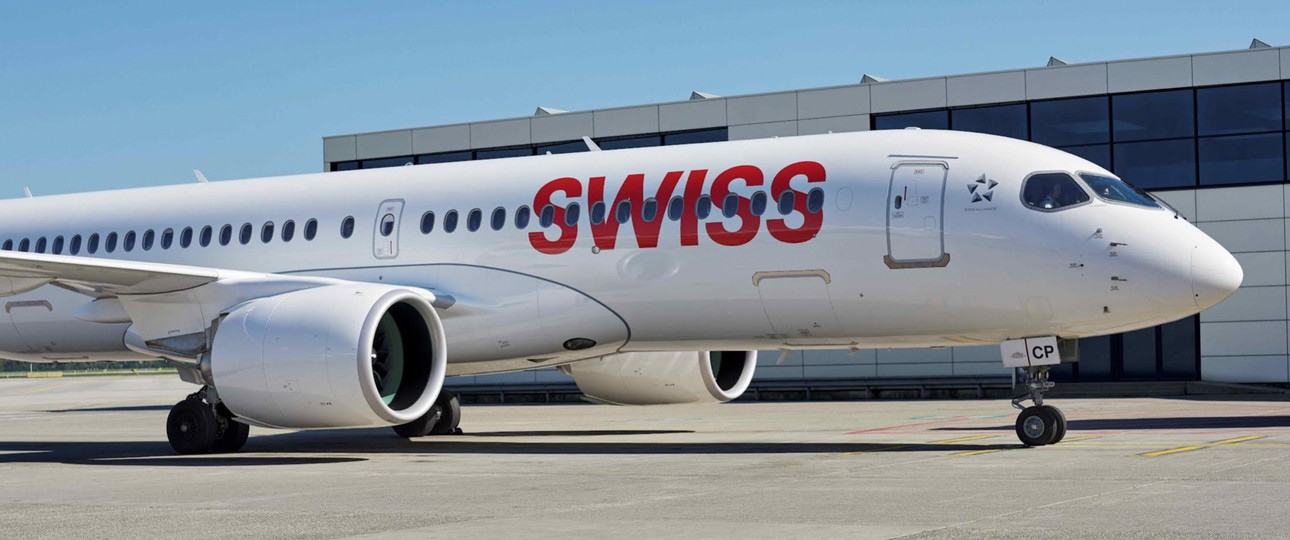 Airbus A220 von Swiss: Die Airline will den Sommer möglichst stabil über die Bühne bringen.