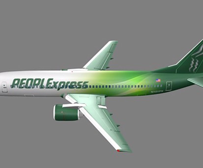 So sollen die Maschinen der neuen People Express dereinst aussehen.