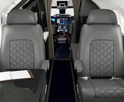 Kabine von Surf Air: Die Fluggesellschaft kommt nach Europa.