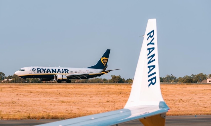 Boeing 737 von Ryanair: Bald in Saarbrücken zu sehen.