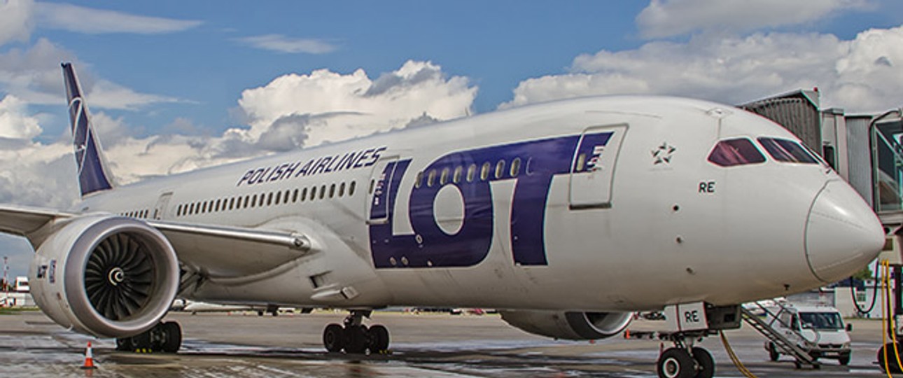 Dreamliner von Lot: Bald noch häufiger in Warschau anzutreffen.