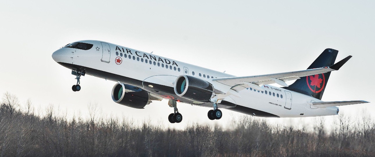 Air Canadas Chef heißt Calin Rovinescu. Das erklärt, wieso der erste Airbus A220 der Fluglinie das Kennzeichen C-GROV trägt. Unser Leser Stavros wies uns darauf hin.
