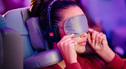 U-Dream-Headrest im Einsatz: Aktuell nur auf drei Airbus a350 verfügbar.