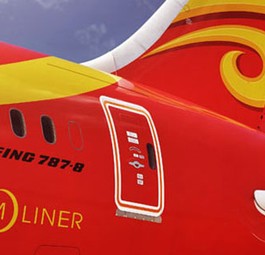 Dreamliner von Hainan Airlines: Kommt die Airline in den Hunsrück?
