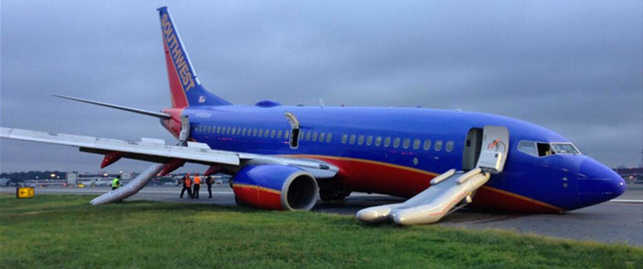 Die Boeing B737: 10 Verletzte bei verpatzter Landung.