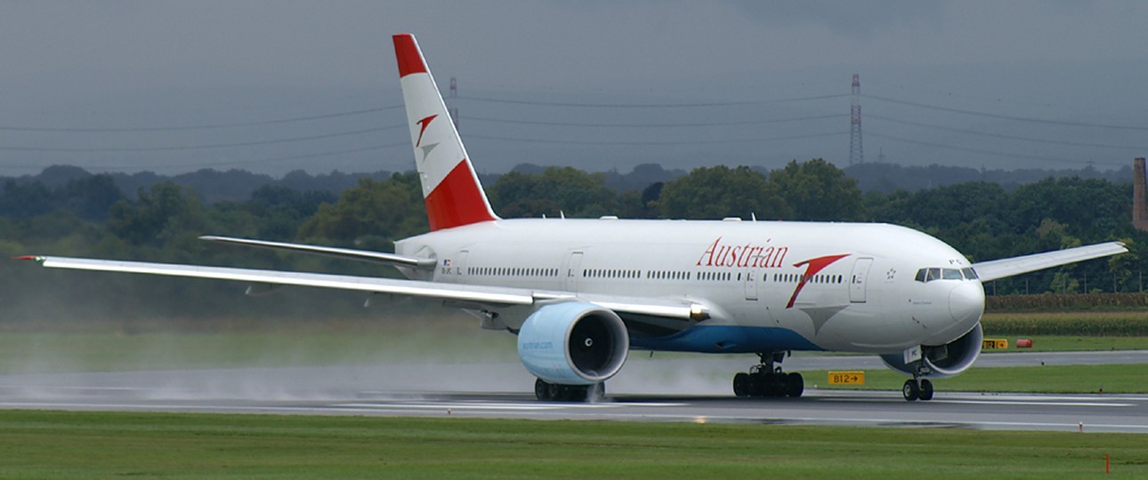 Boeing 777 von AUA: Im April nach Frankfurt unterwegs.