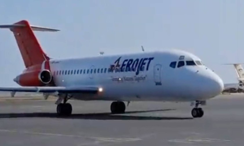 DC-9-10 von Aerojet: Die Airline hat am 6. Dezember ihren Flugbetrieb aufgenommen.