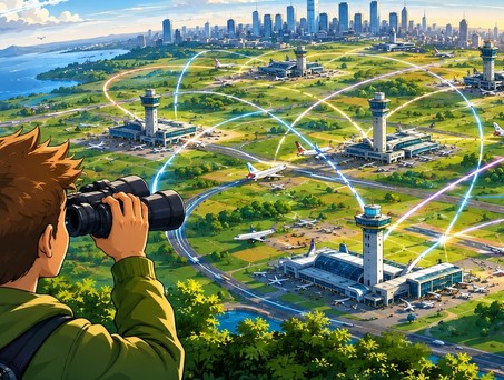 Flughäfen in Metropolregionen: Die Analyse zeigt ein etwas anderes Bild als die Betrachtung einzelner Drehkreuze.