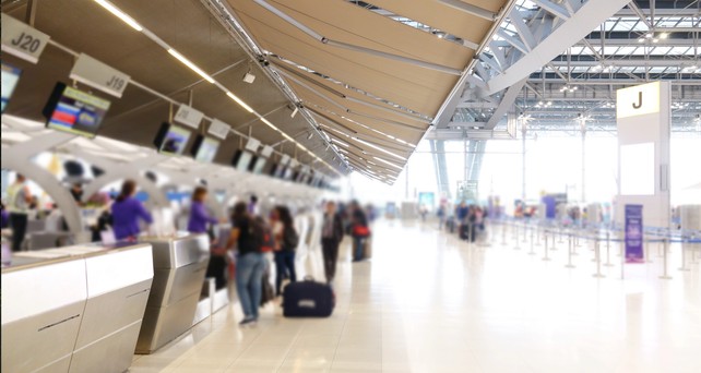 Check-In-Bereich am Airport: Auch hier geschehen sexuelle Angriffe.