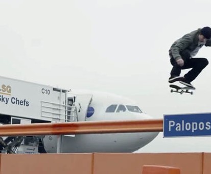 Wenn der ganze Flughafen zur Halfpipe wird