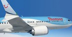 Boeing 737 Max von Tui (hier noch in den Farben der inzwischen umbenannten Konzernairline Thomson Airways): Erste Auslieferung bald.