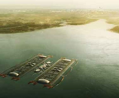 Insel in der Themsemündung: 24-Stunden-Flughafen.