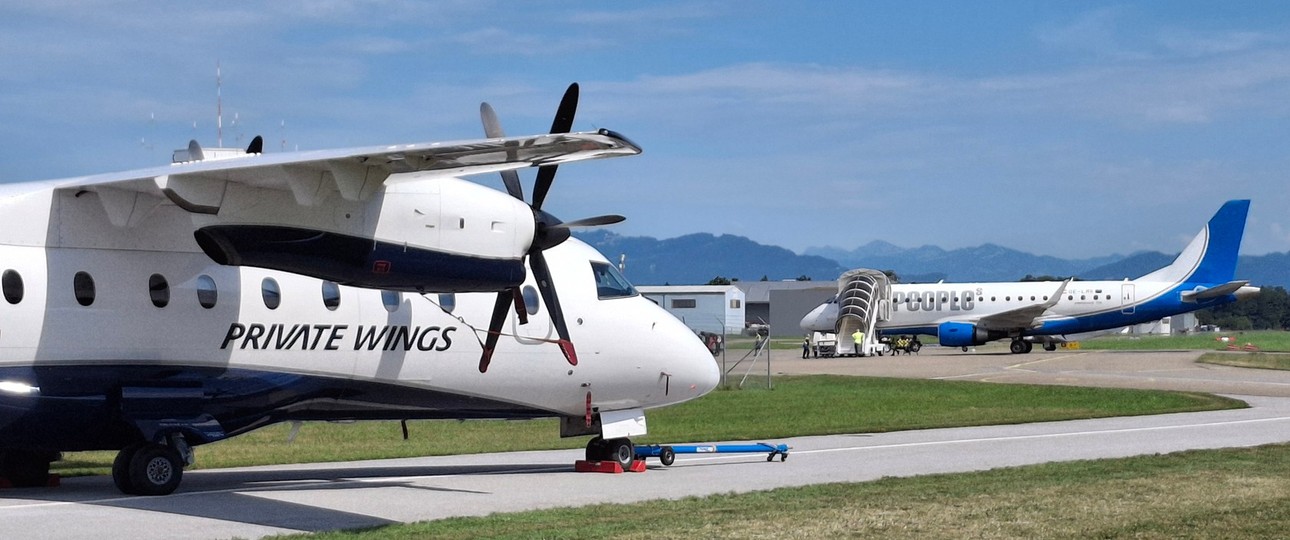 Dornier Do 328 von Private Wings: People’s fliegt ab März mit dem Flugzeugtyp.