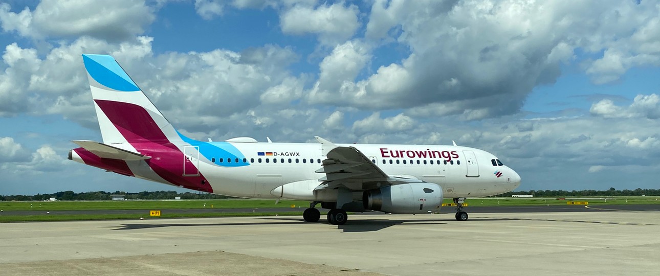 Rang 6: Eurowings - 89,7 Prozent - 46.500 Flüge.