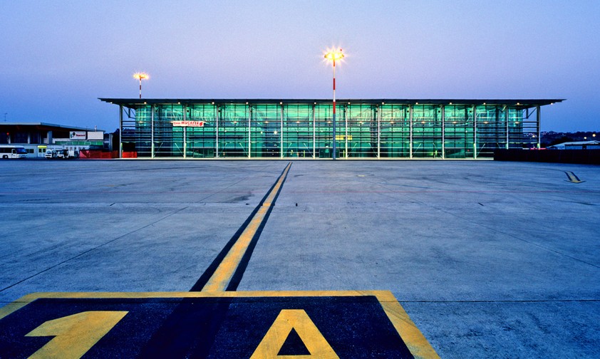 Terminal des Aeroporto delle Marche: Kairos Air macht den Flughafen zu ihrer Basis.