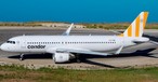 Airbus A320 von Bulgaria Air - unterwegs für Condor: Flog reichlich schnell nach Stuttgart.
