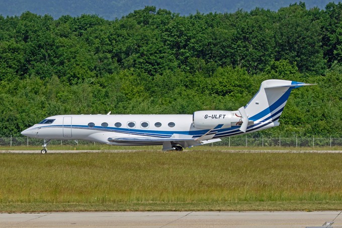 ... eine Gulfstream G600 ...