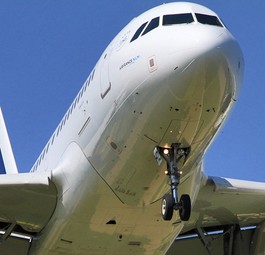 Airbus A319 von Air France: Zwei Strecken fallen weg.