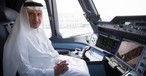 Qatar-Airways-Chef Akbar Al-Baker im Airbus A350-1000: Erstkunde.