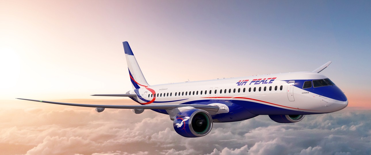 Die zweite Order stammt ebenfalls aus Nigeria: Air Peace hat Kaufrechte für drei Embraer E195-E2 in feste Aufträge umgewandelt. Damit umfasst die Order nun 13 Exemplare.