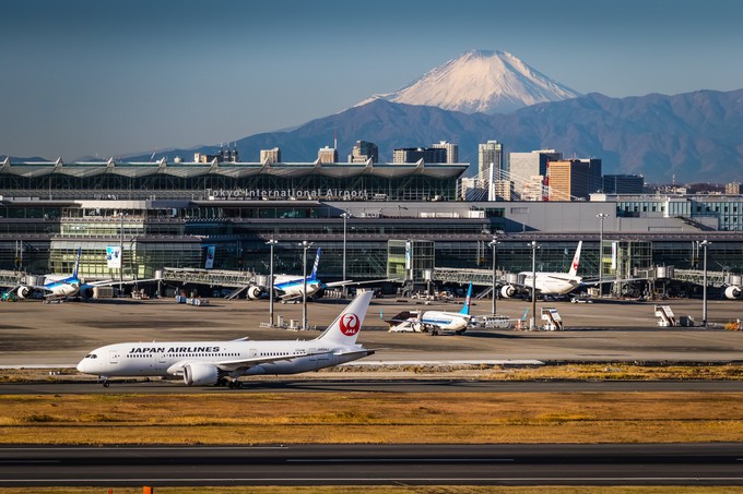 Platz 2: Sapporo-New Chitose - Tokio-Haneda (im Bild) in Japan, 11,94 Millionen Sitze.