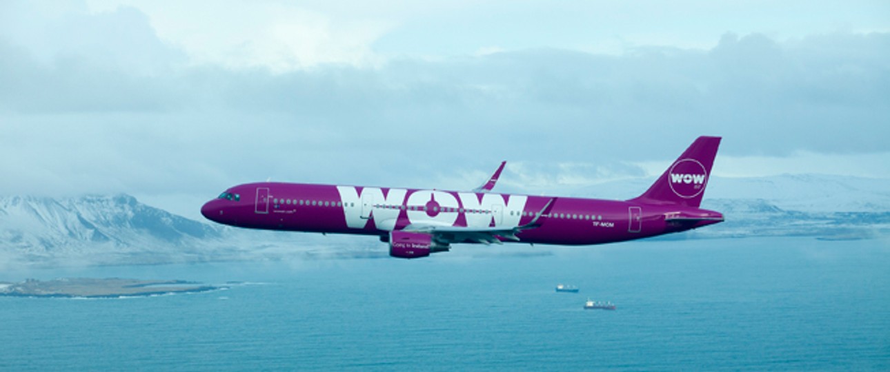 Flugzeug von Wow Air: Bald mit Ex-Icelandair-Piloten im Cockpit?