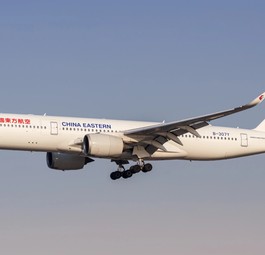 Airbus A350-900 von China Eastern Airlines: Ab Juni gehts auch nach Zürich.