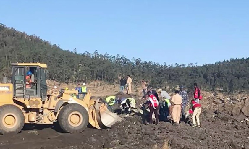 Ethiopian-Wrackteil erinnert an Lion-Air-Unglück