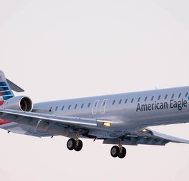 Bombardier CRJ 900 von PSA Airlines: Musste am Donnerstag am Boden bleiben.