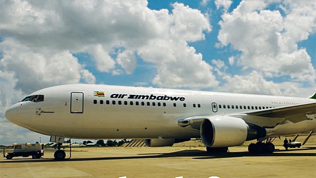 Maschine von Air Zimbabwe: Ganze Flotte am Boden.