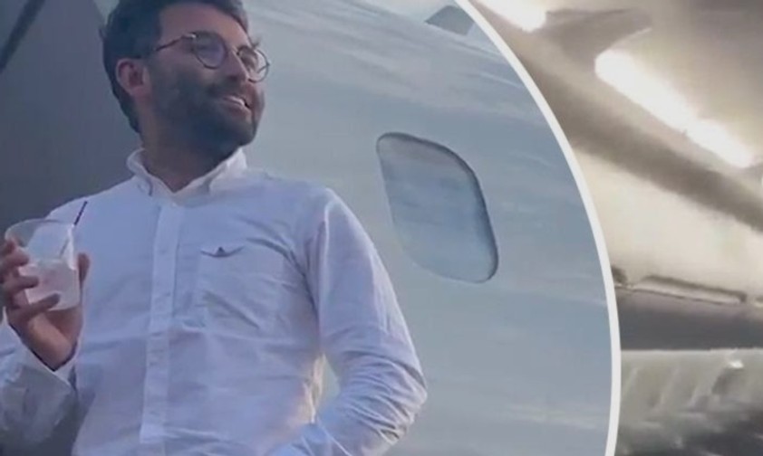 Überraschend im eigenen Privatjet unterwegs