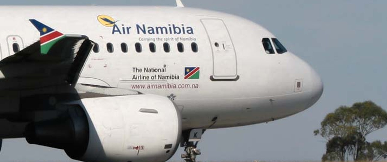 Airbus A319 von Air Namibia: Zum Großteil wieder im Betrieb.