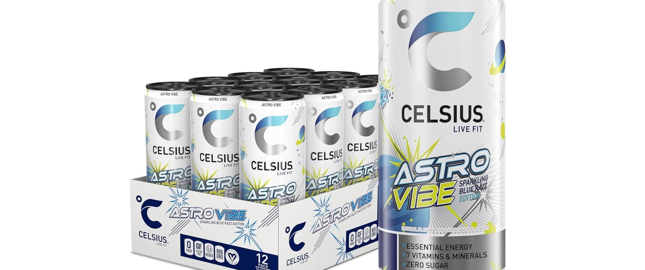 Celsius Astro Vibe: Könnte Wodka enthalten.