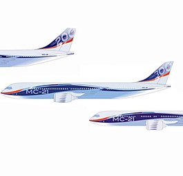Die MS-21: Es soll drei Versionen des neuen Fliegers geben.