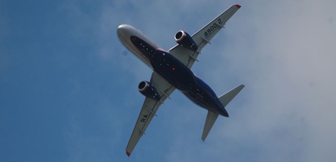 Sukhoi Superjet: Nicht so schnell am iranischen Himmel.
