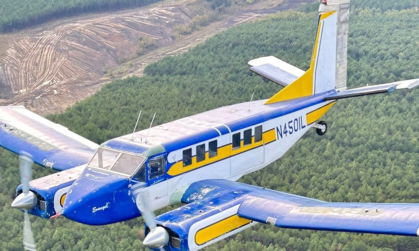 Evangel auf dem Weg ins Mid-America Flight Museum: Von dem Flugzeug wurden nur acht Exemplare gebaut.