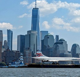 Der Transport Demontage der Concorde: Ab 2024 soll sie wieder im Intrepid Sea, Air &amp; Space Museum zu sehen sein.
