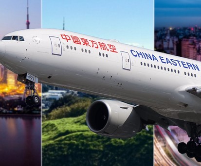 china eastern boeing 777 laengster direktflug
