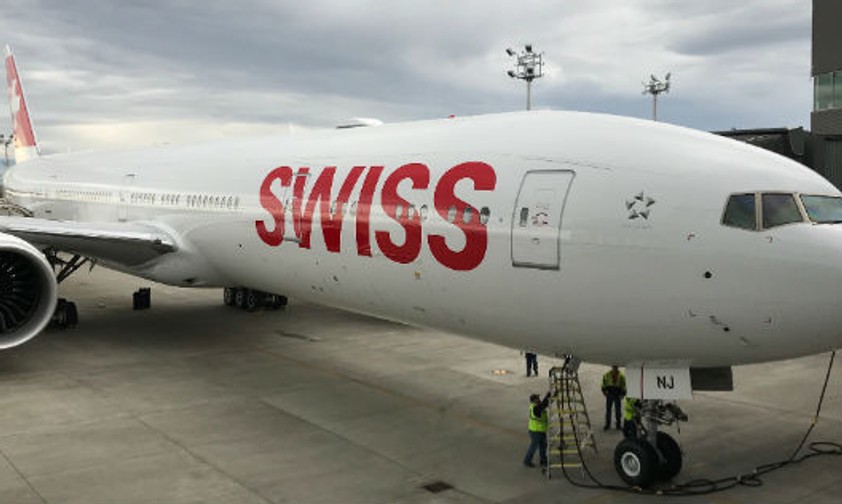Boeing 777 von Swiss: Steuert Osaka an.