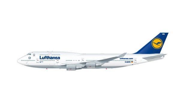 In diesem Kleid fliegt heute die Lufthansa durch die Welt.