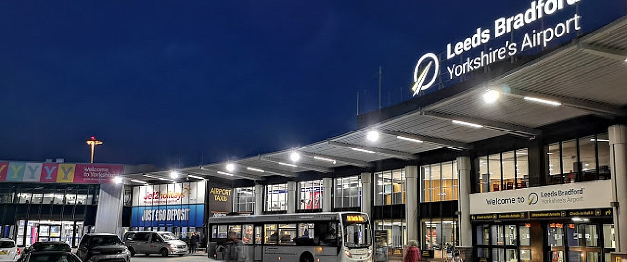 Leeds/Bradford Airport: Von hier aus will IPS Airways starten.