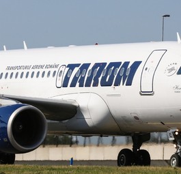 Airbus A318 von Tarom: Die Airline ist unzufrieden mit Skyteam.