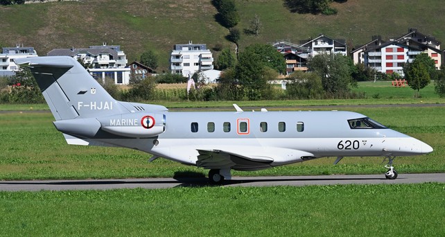 Pilatus PC-24 der französischen Marine: Frankreich hat m mittlerweile den zweiten Flieger der Schweizer übernommen.
